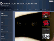 Tablet Screenshot of bostondoublereed.com